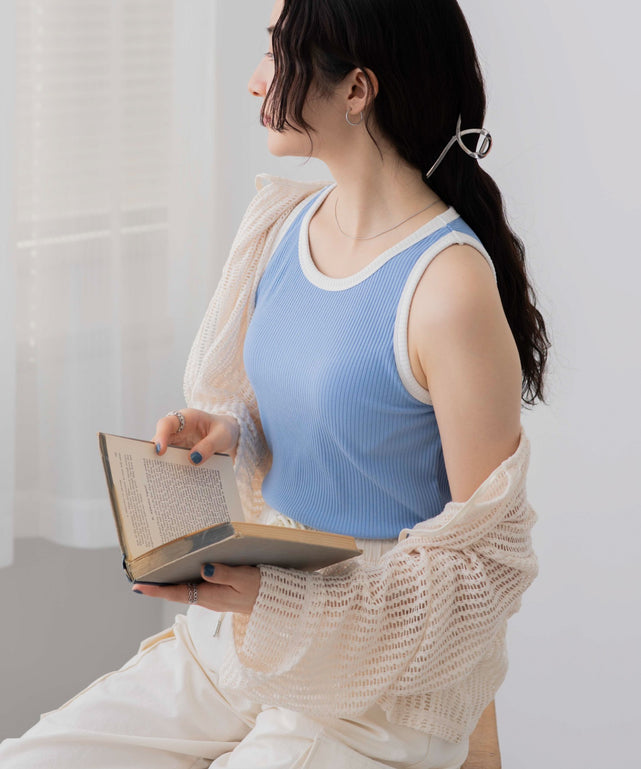 ブルーその他　モデル:163cm M着用