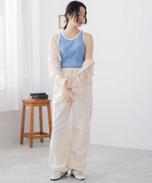 ブルーその他　モデル:163cm M着用