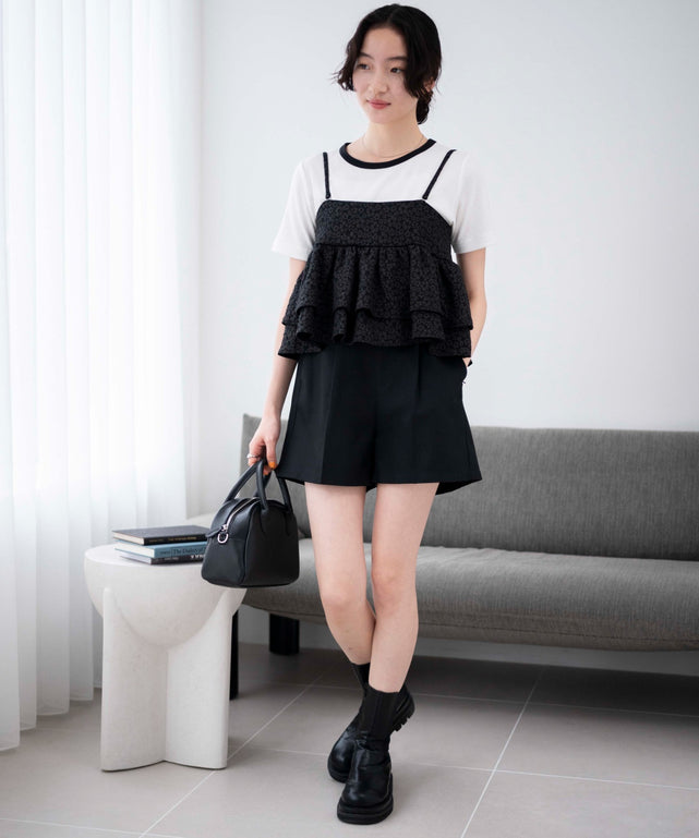 ホワイトその他　モデル:163cm M着用