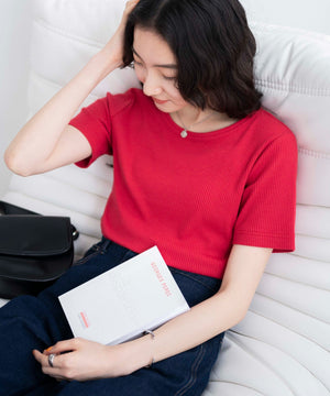 レッド　モデル:163cm M着用