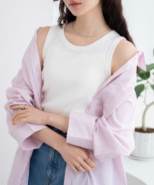 ホワイト 　モデル:163cm F着用