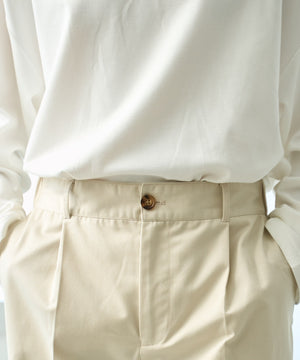 タックツイルトラウザー