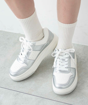 ホワイト×シルバー(柄3)