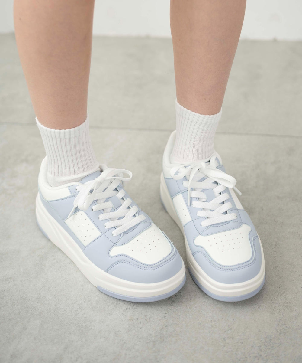 ホワイト×サックス(柄1)