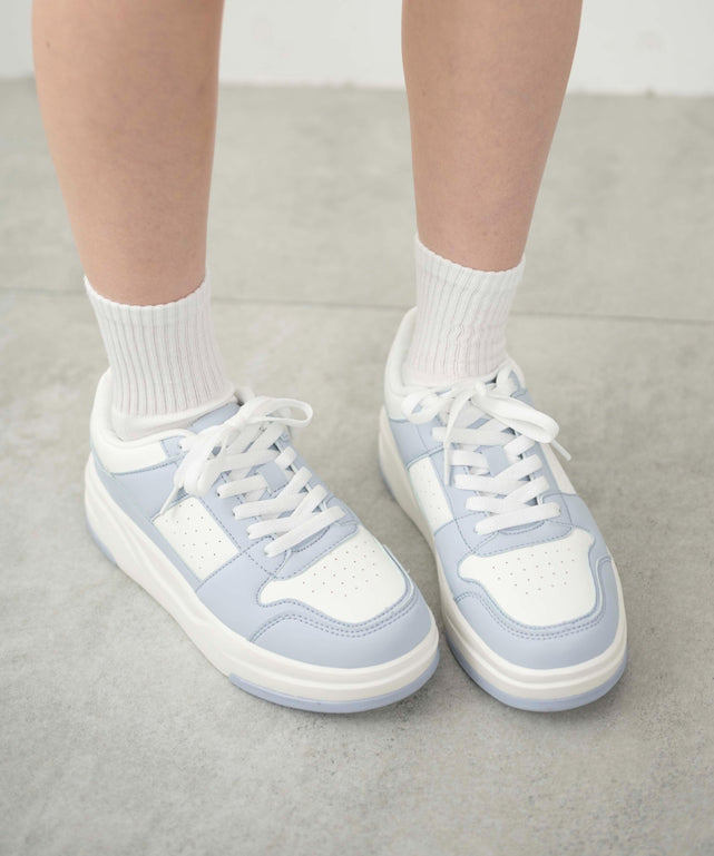 ホワイト×サックス(柄1)