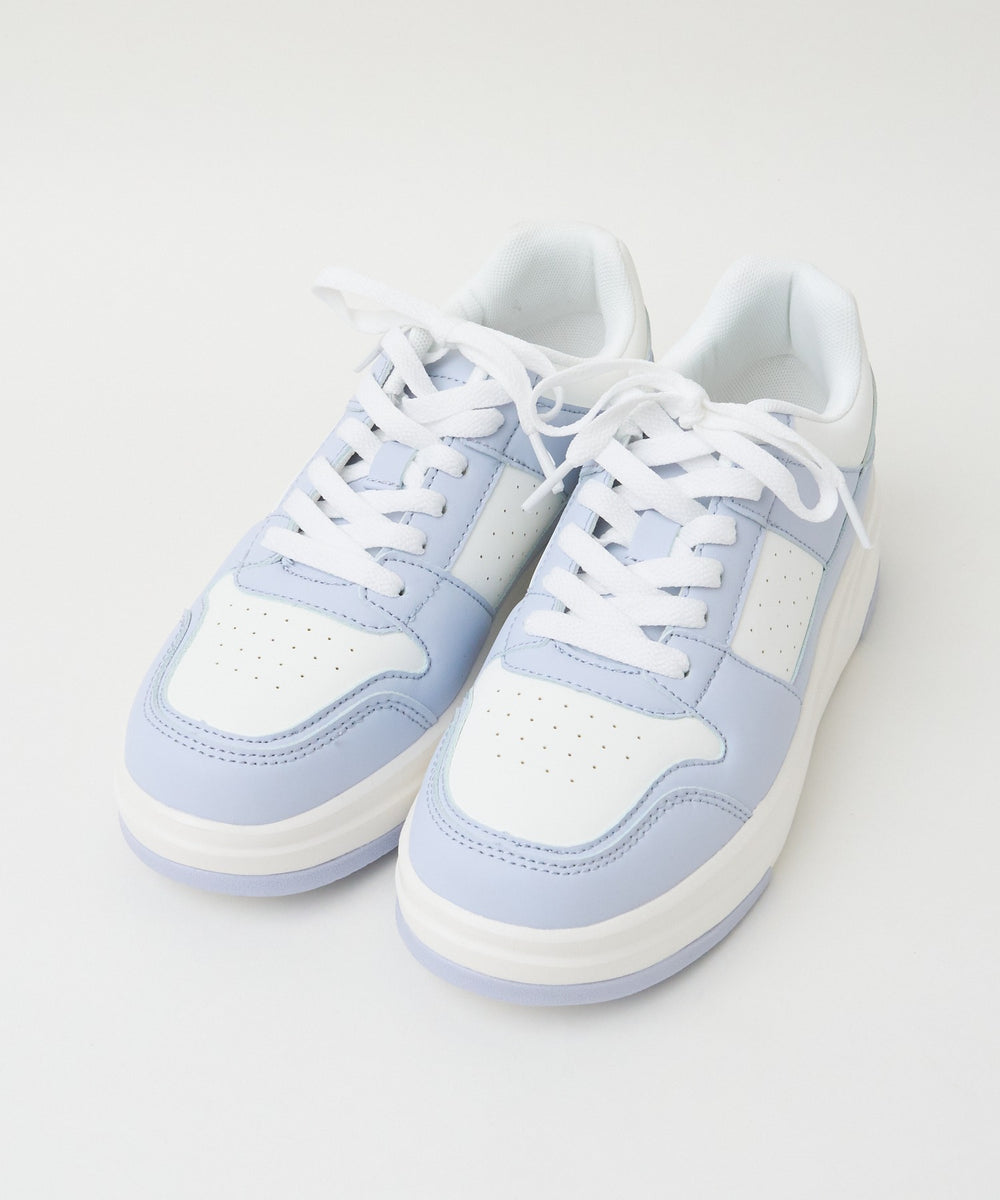 ホワイト×サックス(柄1)