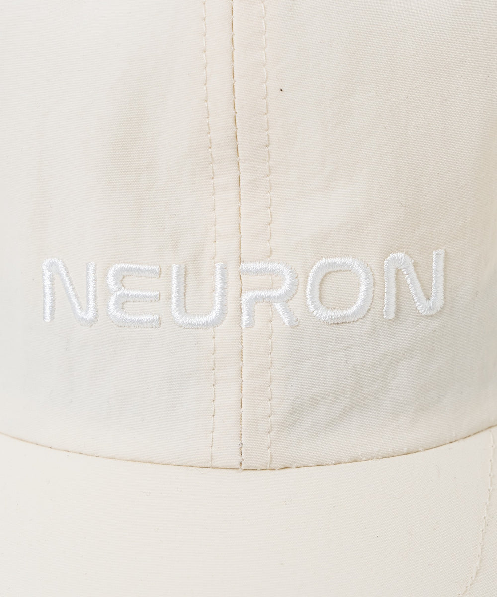 コード付刺繍キャップ