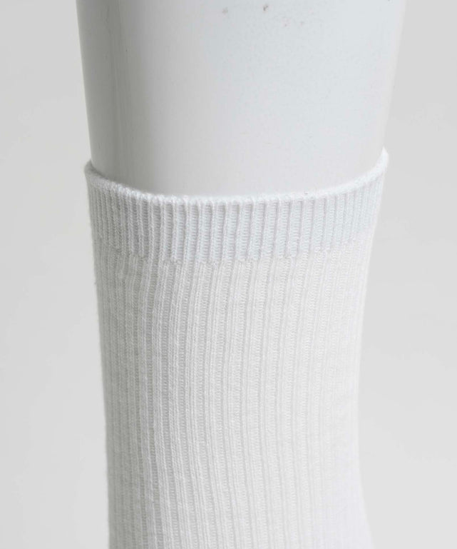 無地リブソックス（丈21㎝）