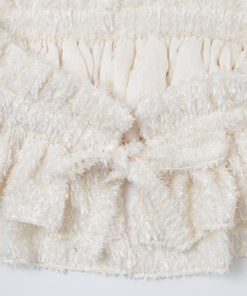 シャギーマルチWAY付けフリル