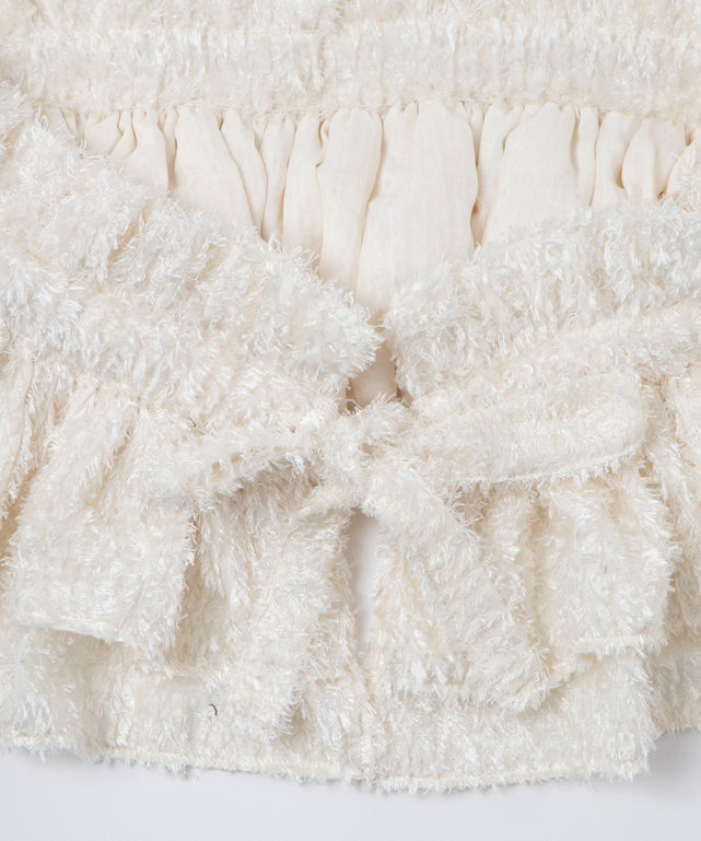 シャギーマルチWAY付けフリル