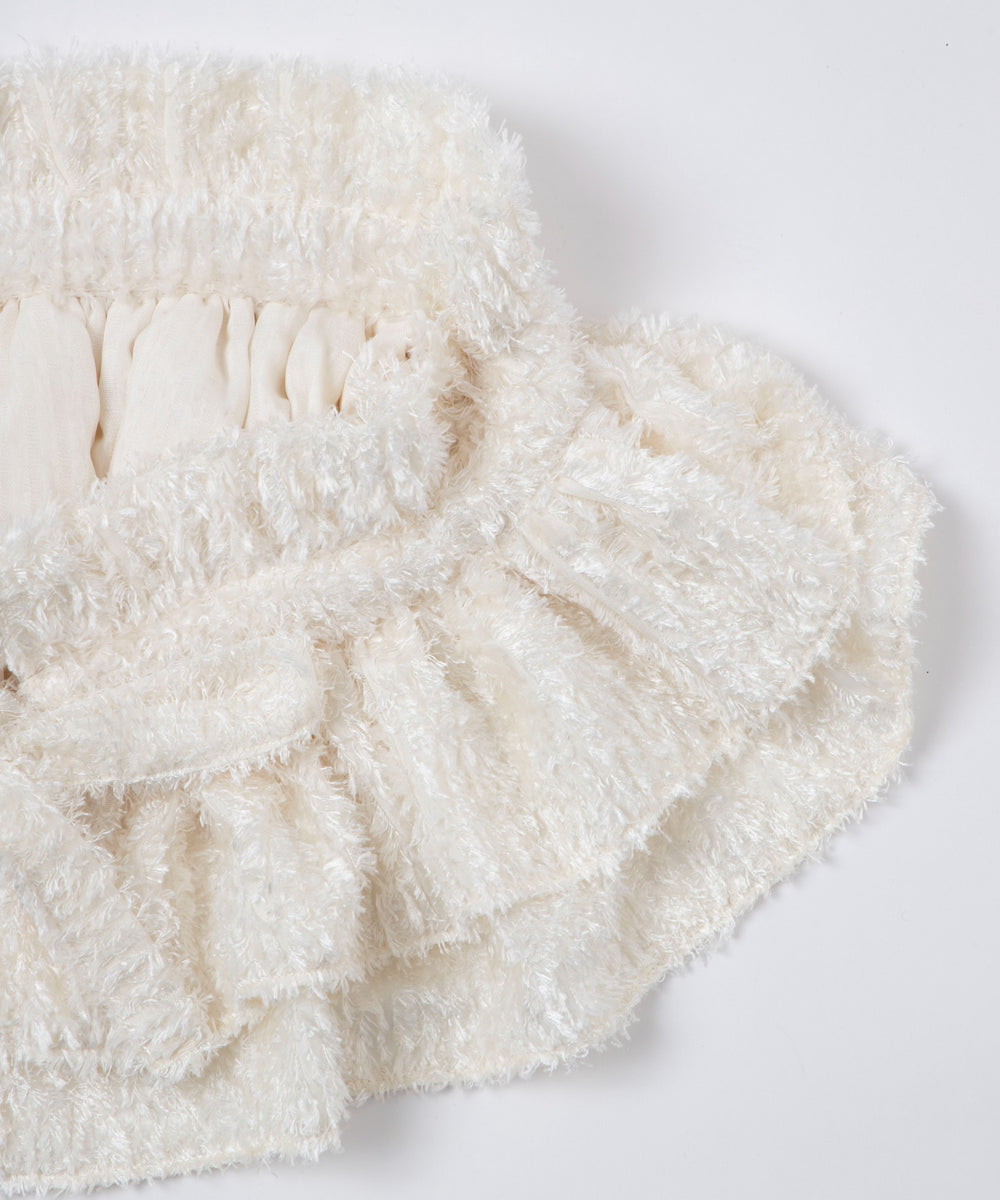 シャギーマルチWAY付けフリル