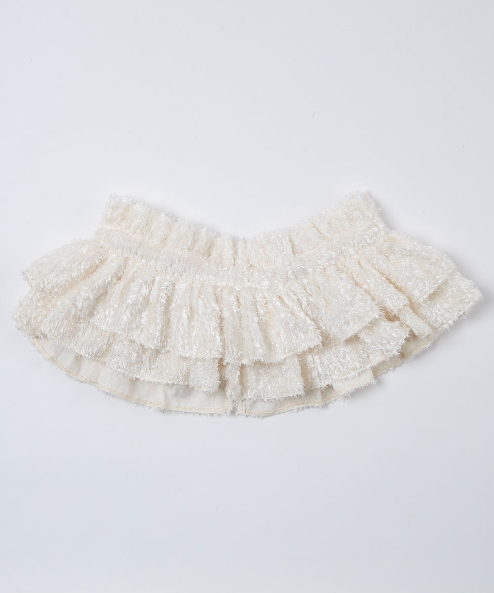 シャギーマルチWAY付けフリル