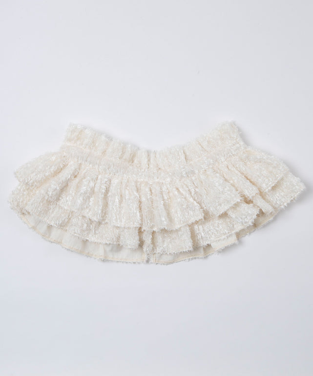 シャギーマルチWAY付けフリル