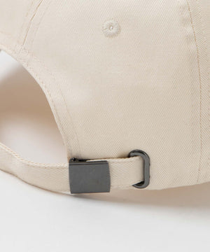 ロゴ刺繍キャップ