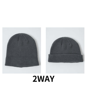 2wayシングルニットワッチ