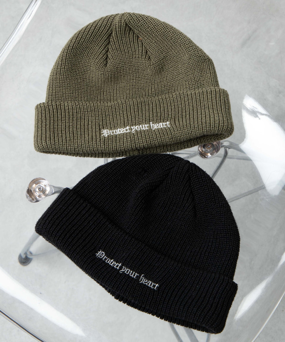 ロゴショートビーニー