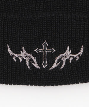 ロゴショートビーニー