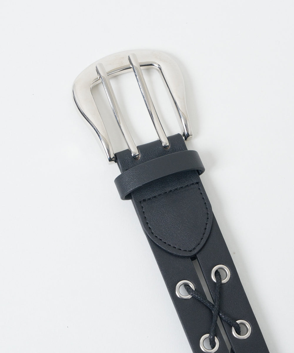 Lレースアップハトメベルト