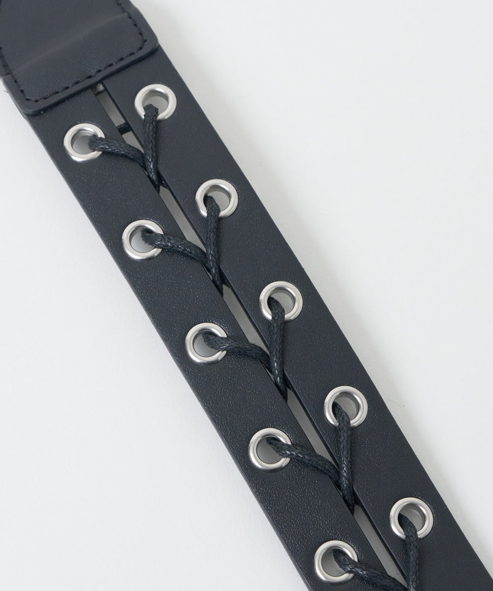 Lレースアップハトメベルト