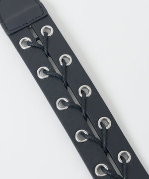 Lレースアップハトメベルト