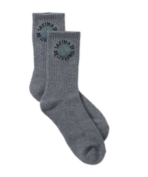 グラフィックデザインソックス（R）(25-27cm)