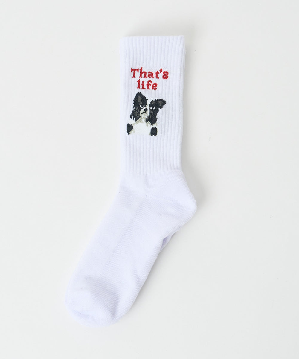 グラフィックデザインソックス（R）(25-27cm)