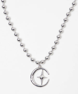 LBIGモチーフボールチェーンネックレス