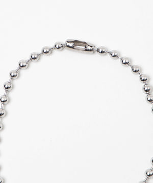 LBIGモチーフボールチェーンネックレス