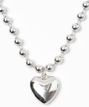 LBIGモチーフボールチェーンネックレス