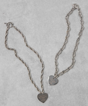 Lヘビーチェーンモチーフネックレス