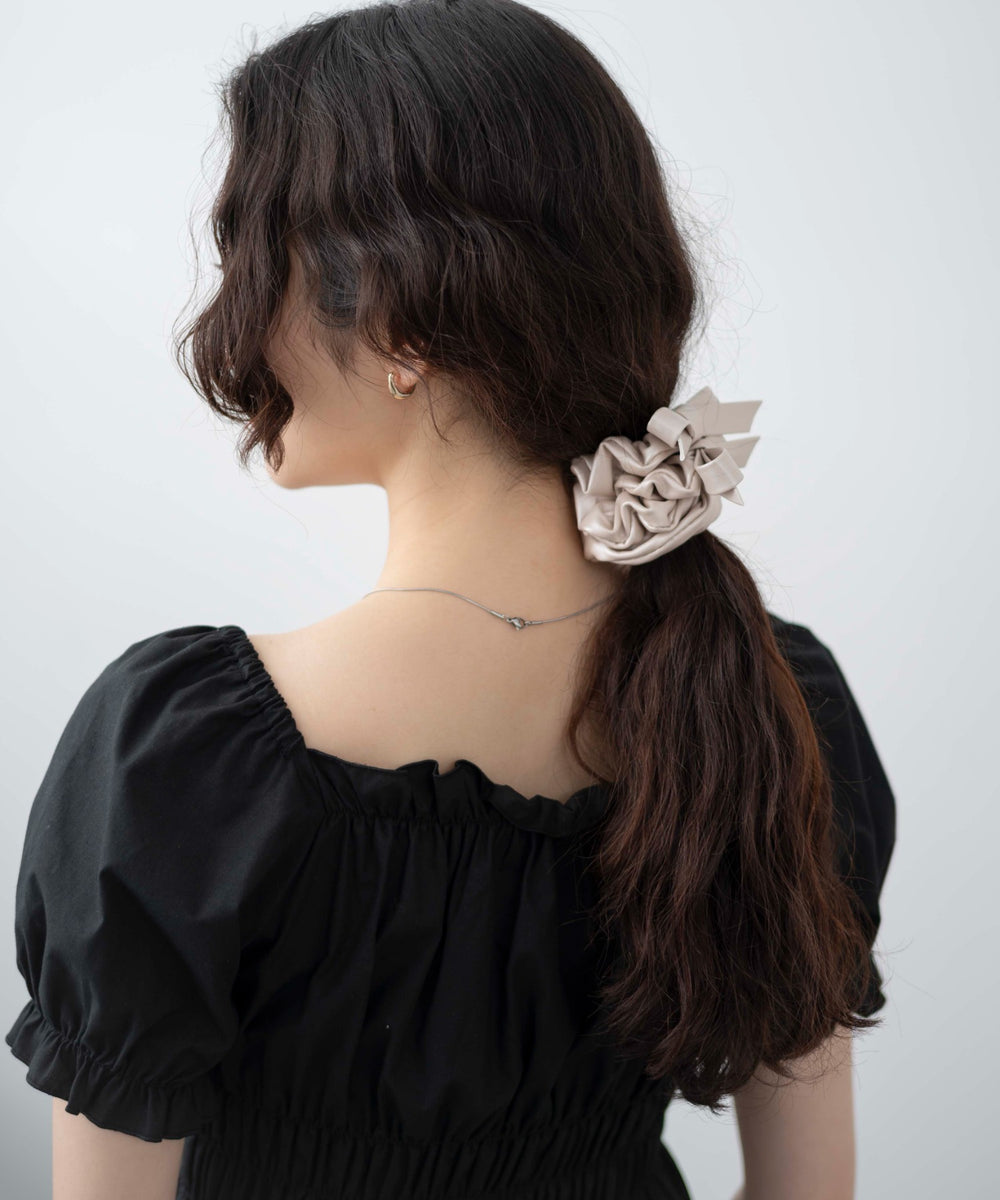 PUオフホワイト（柄4）