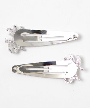 Lロゴメタルパッチンピン