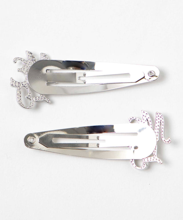 Lロゴメタルパッチンピン