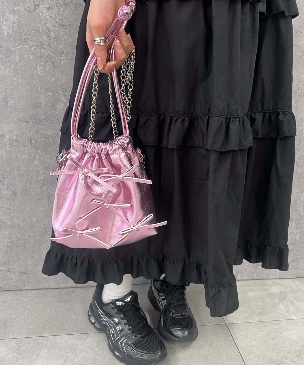 リボンピンク(柄1)