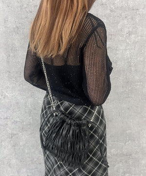 シャーリングブラック(柄7)