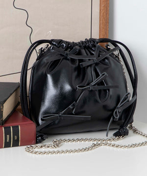 リボンブラック(柄3)