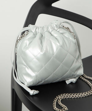 キルティングシルバー