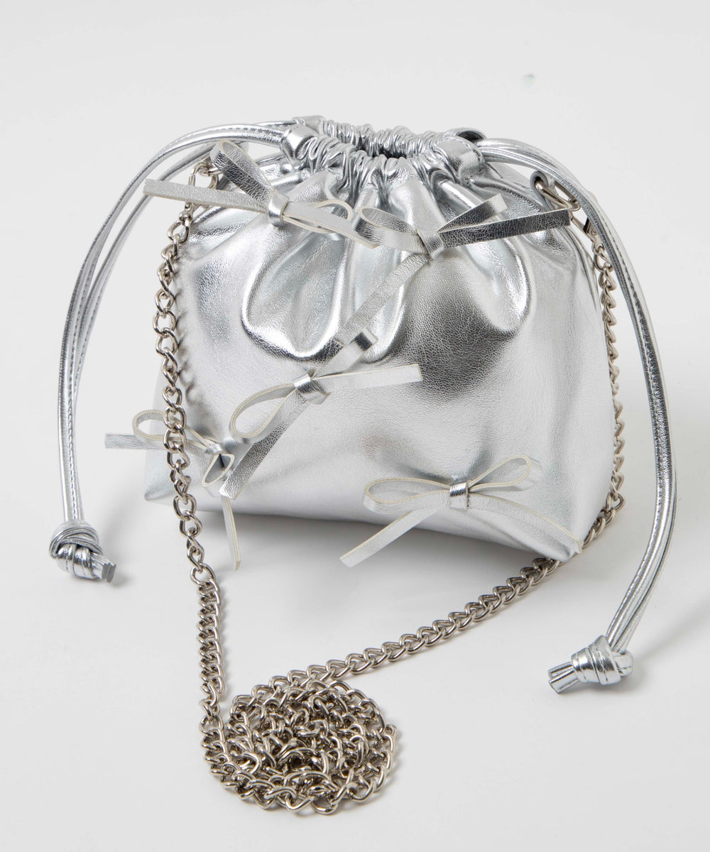 リボンシルバー(柄2)