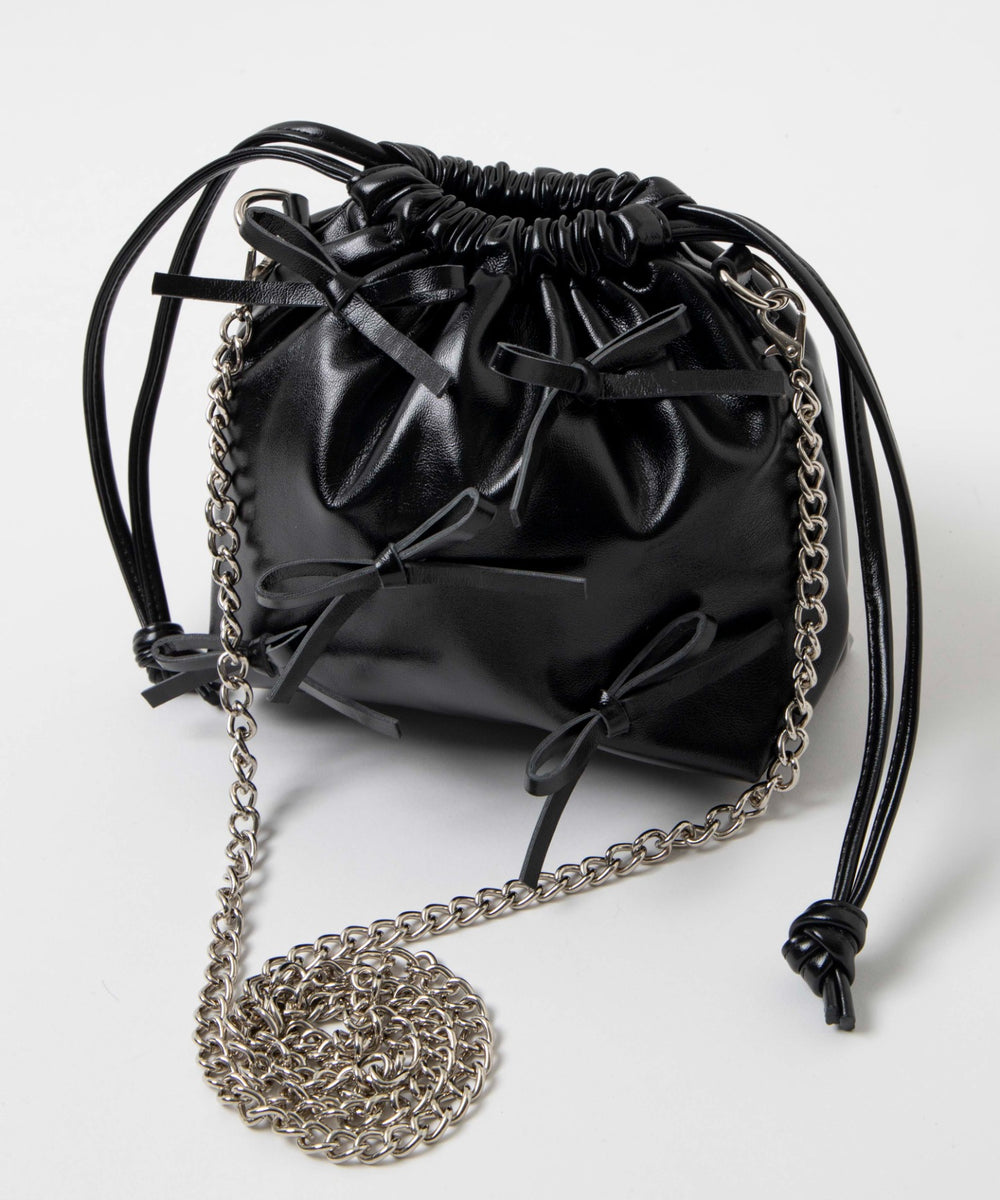 リボンブラック(柄3)