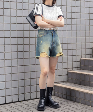 デニム　モデル:155cm M着用