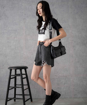 ブラックその他　モデル:161cm M着用