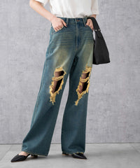 インディゴ中濃オーバーダイ / XS