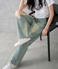 インディゴ淡オーバーダイ / XS