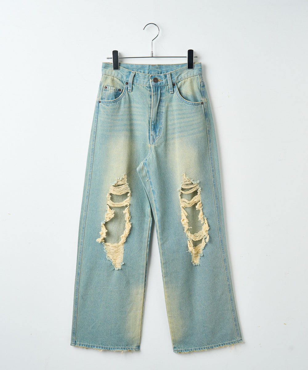 インディゴ淡オーバーダイ