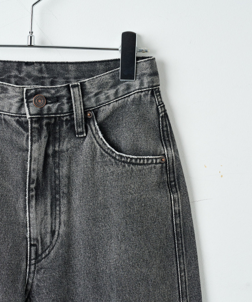 ヴィンテージウォッシュダメージデニムパンツ