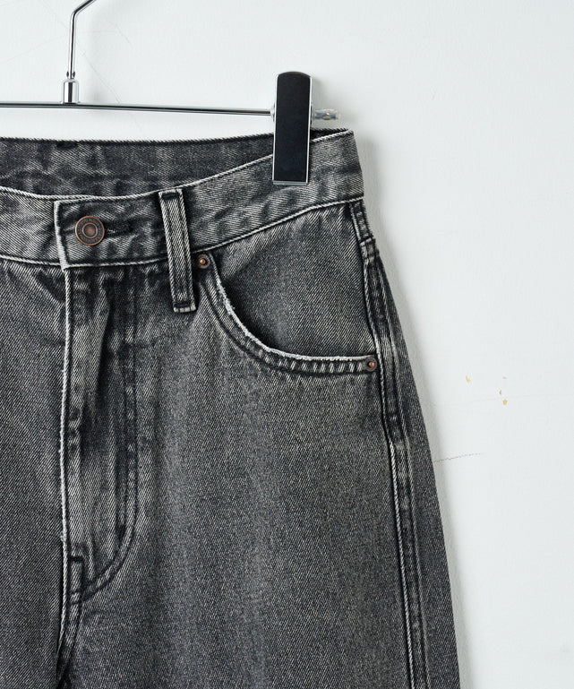 ヴィンテージウォッシュダメージデニムパンツ