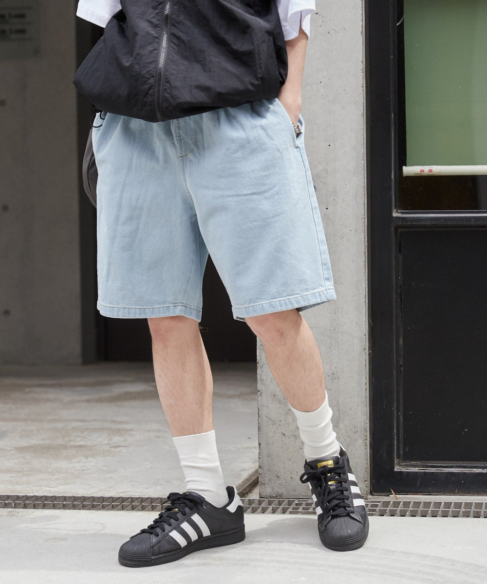 デニム淡色 モデル：172cm L着用