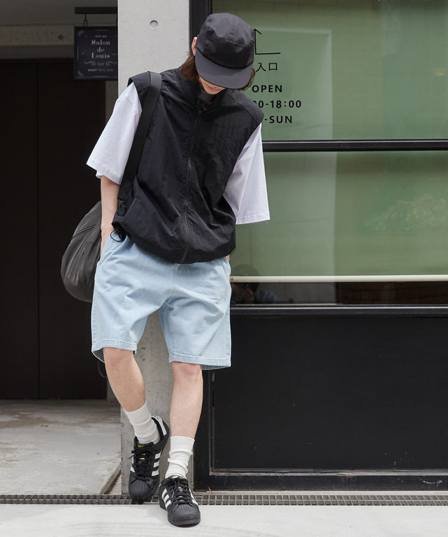 デニム淡色 モデル：172cm L着用