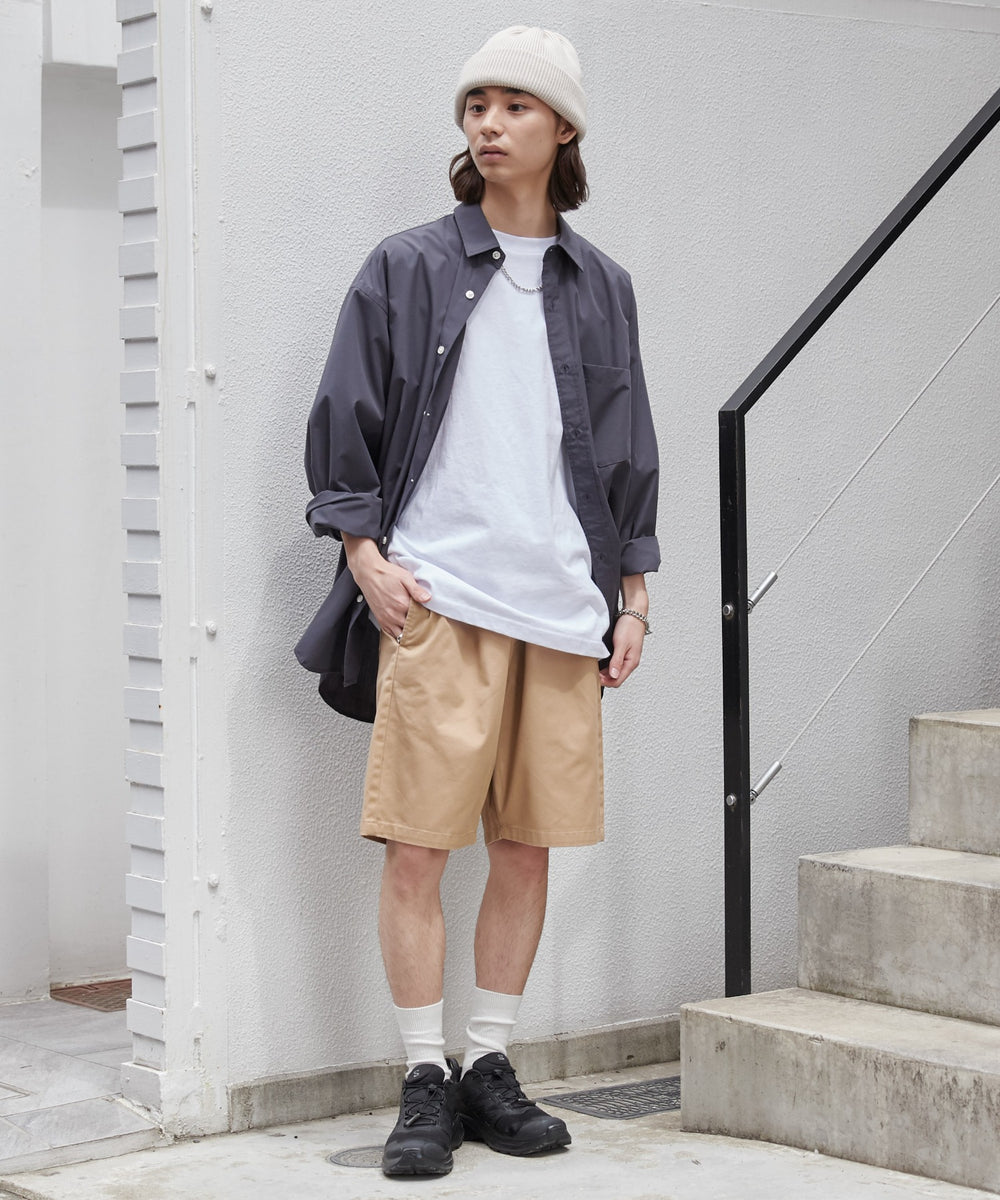 ベージュ モデル：172cm L着用