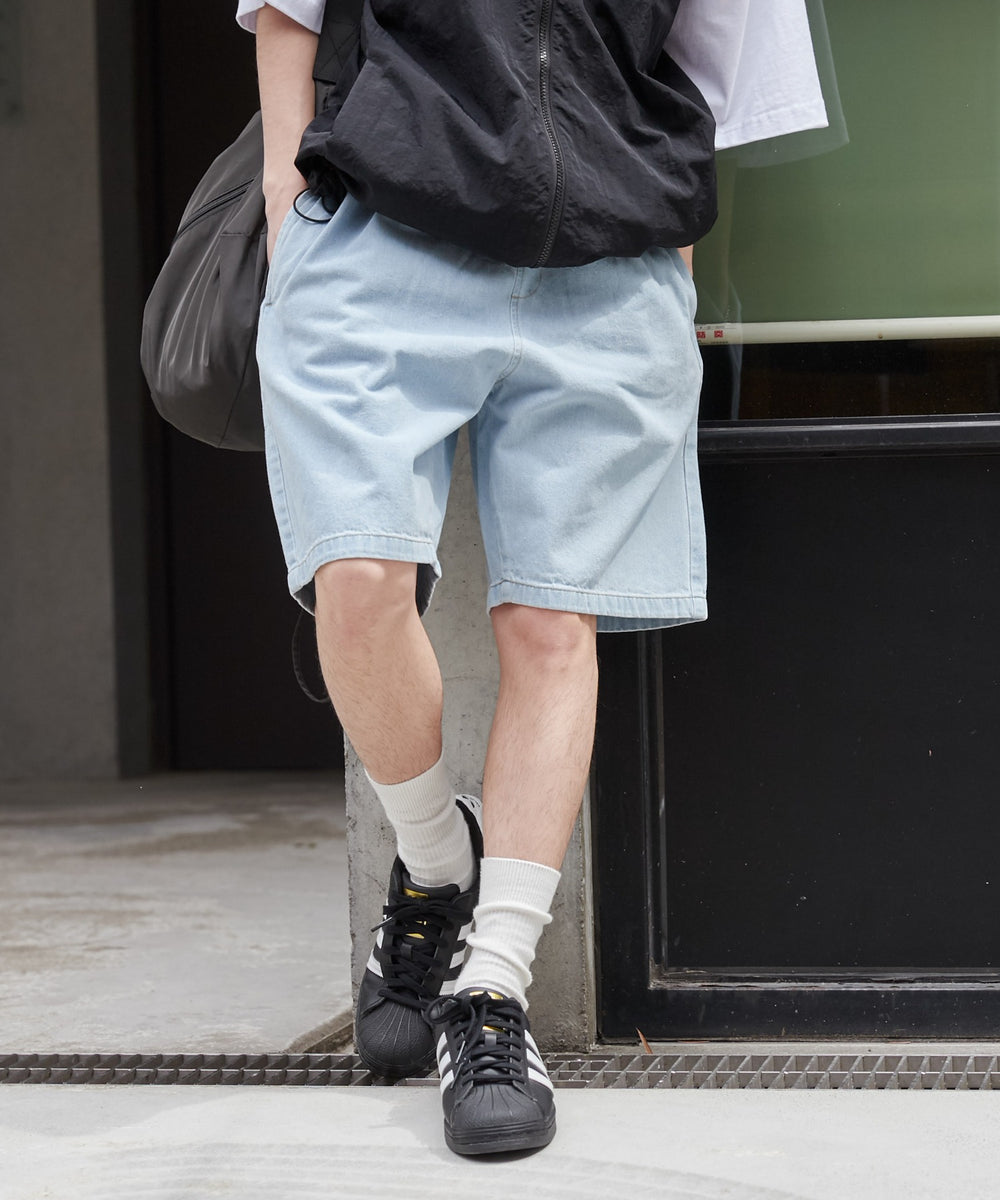 デニム淡色 モデル：172cm L着用